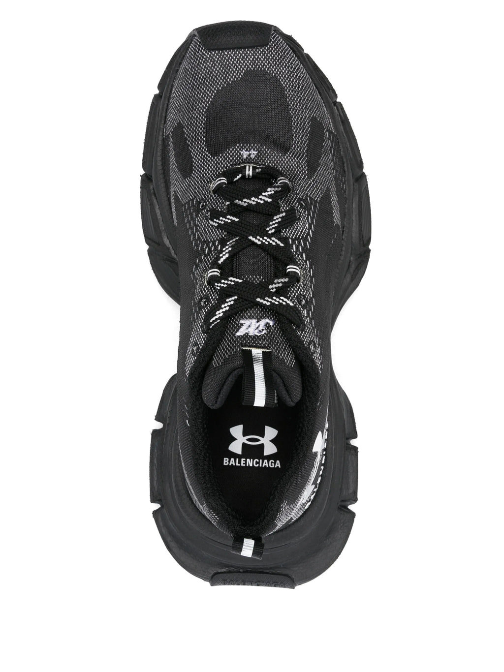 BALENCIAGA x Under Armour 3XL Knit Sneakers Black