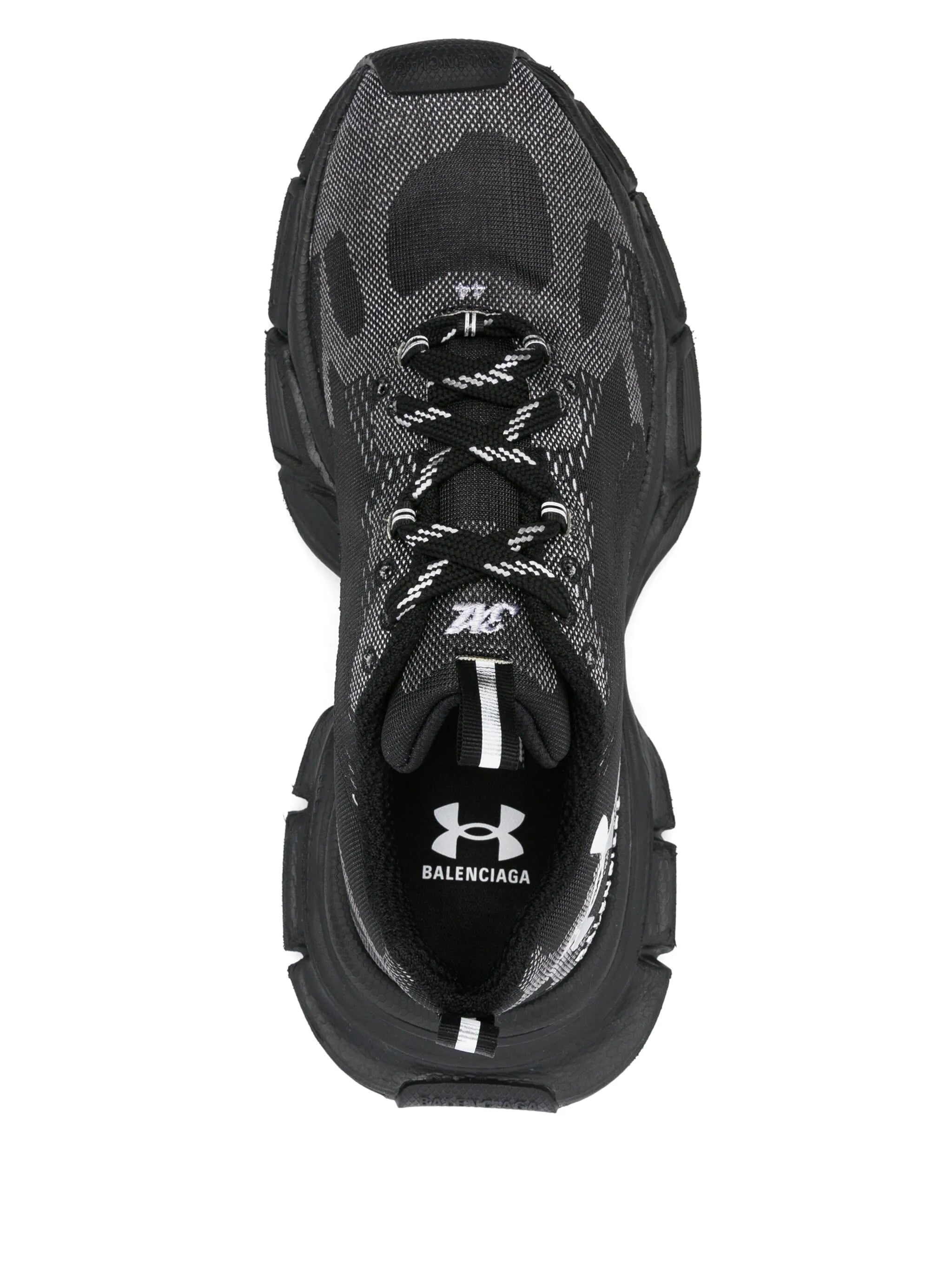 BALENCIAGA x Under Armour 3XL Knit Sneakers Black