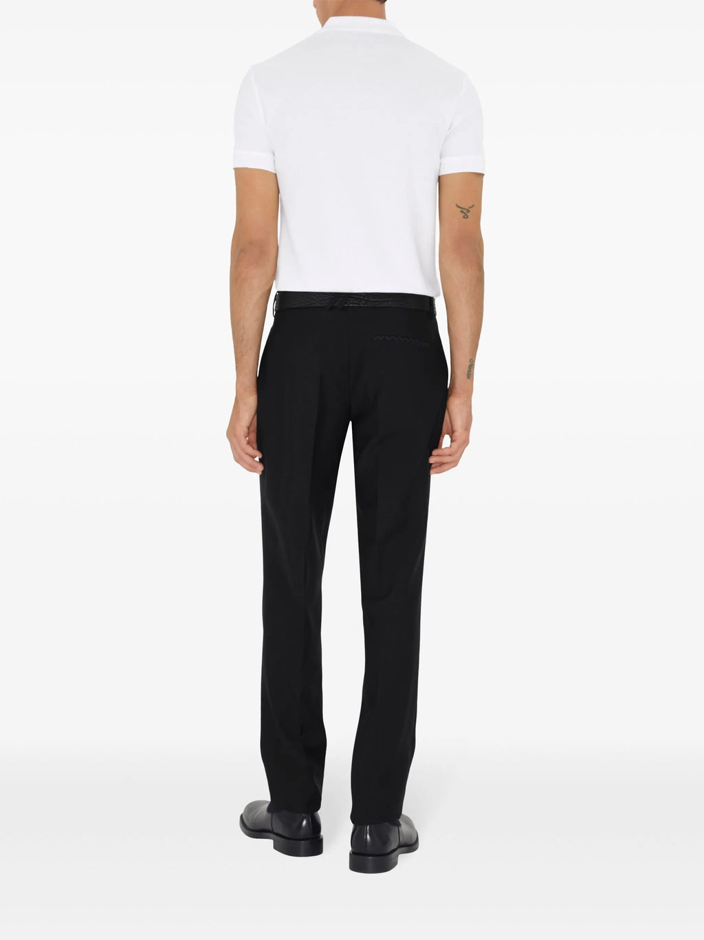 BURBERRY Cotton EKD Polo Shirt White