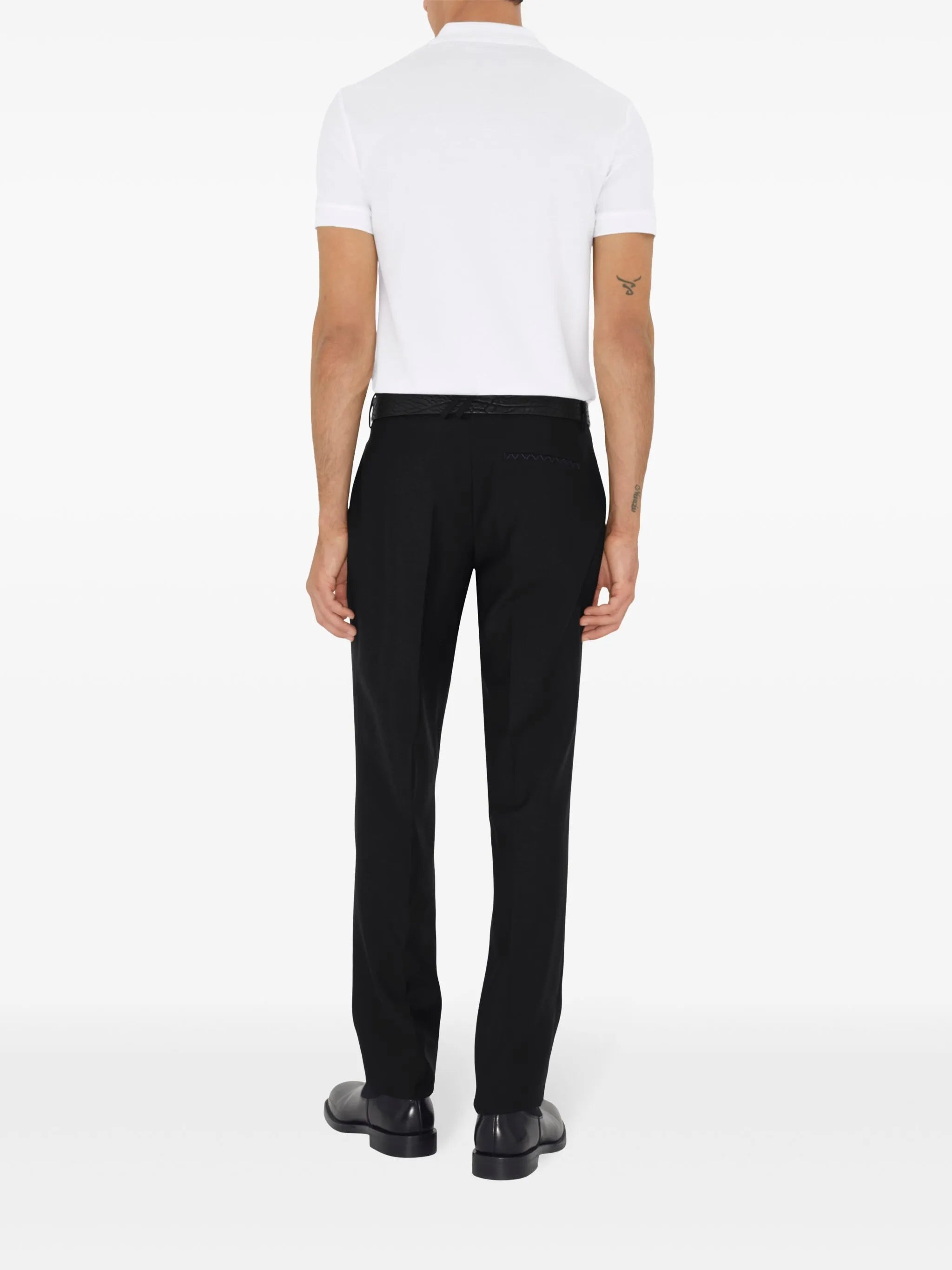 BURBERRY Cotton EKD Polo Shirt White