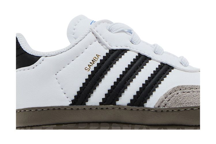 adidas Samba White Black Clear Granite (Infant)