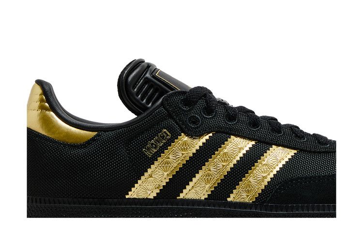 adidas Samba OG Mexico Black Gold Metallic
