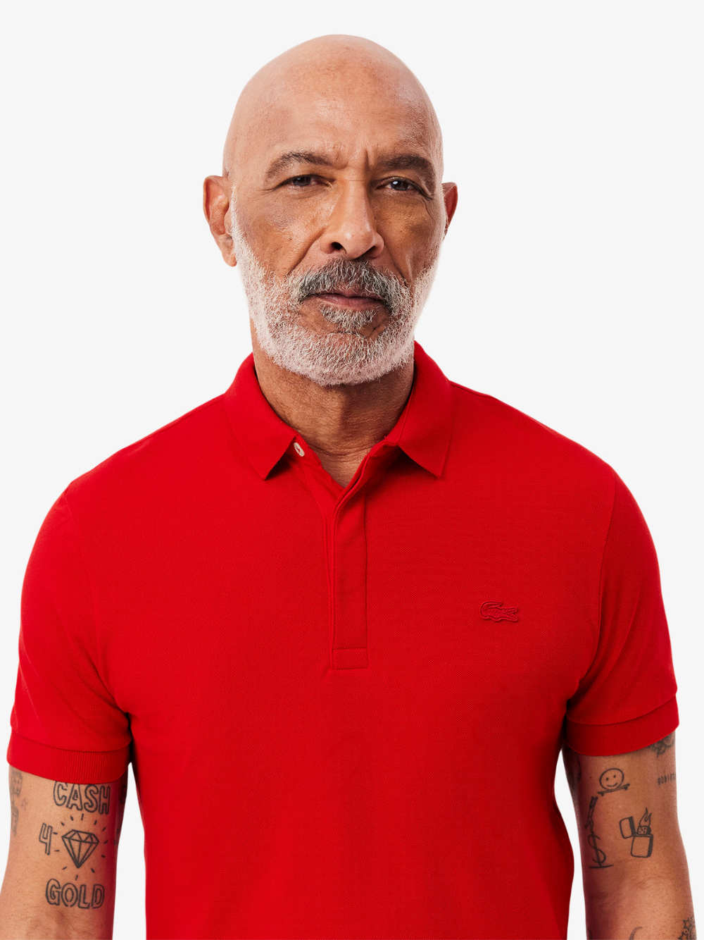 LACOSTE Regular Fit Paris Stretch Piqué Polo Shirt Red
