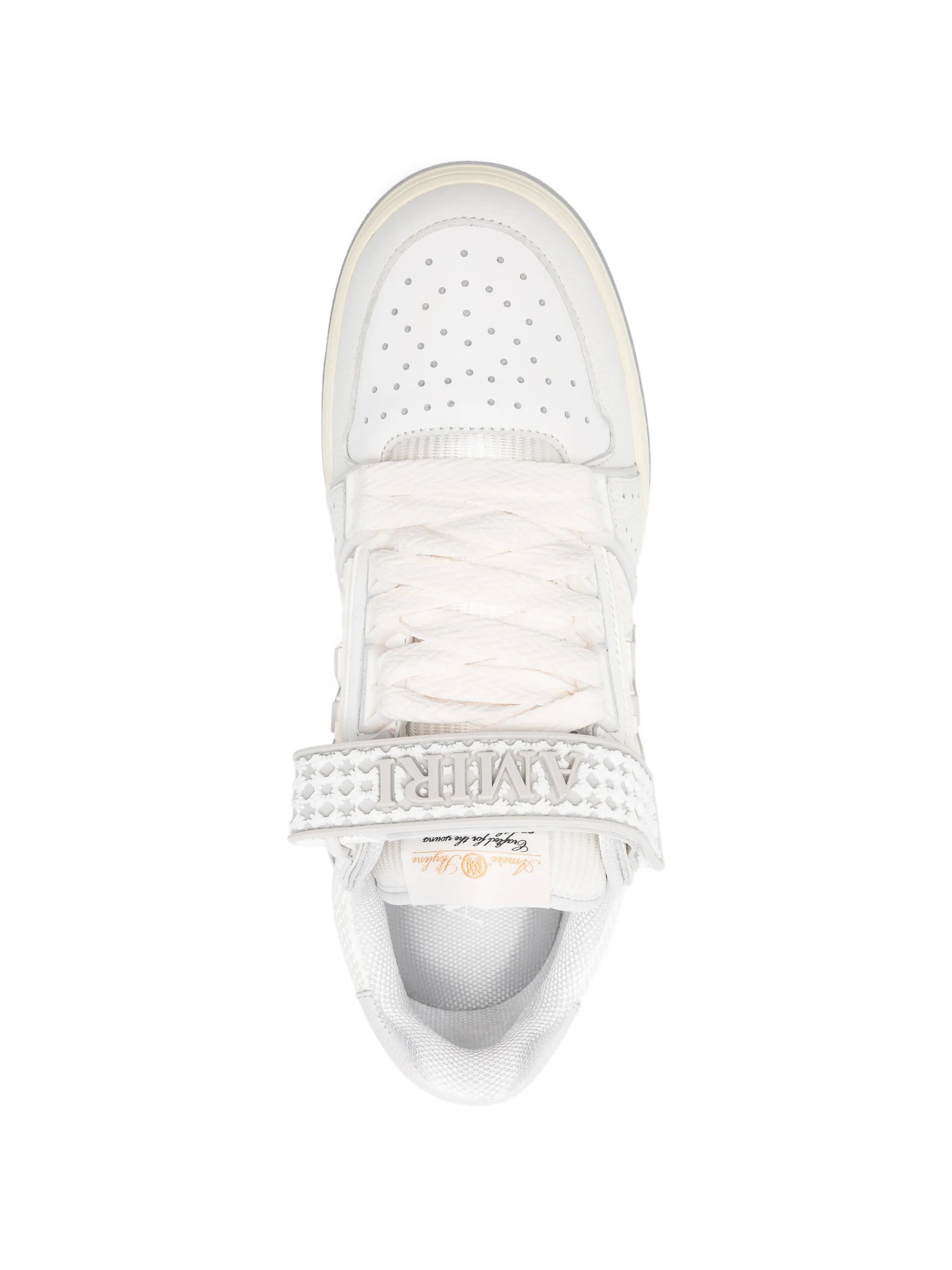 AMIRI MA Skyline Leather Sneakers White