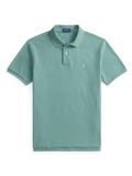 RALPH LAUREN The Iconic Custom Slim Fit Mesh Polo Greenscape