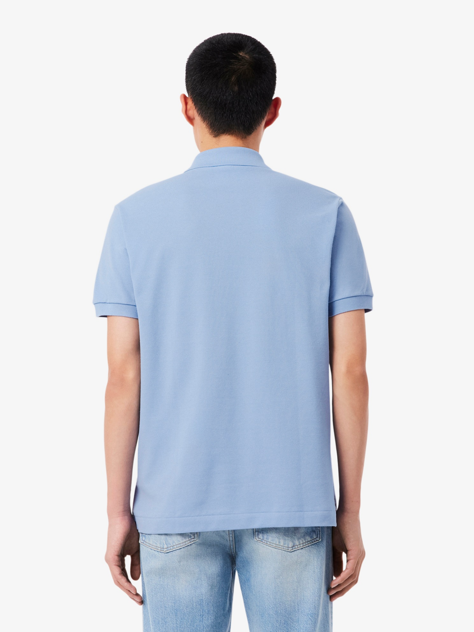 LACOSTE Classic Fit L.12.12 Original Polo Shirt Light Blue