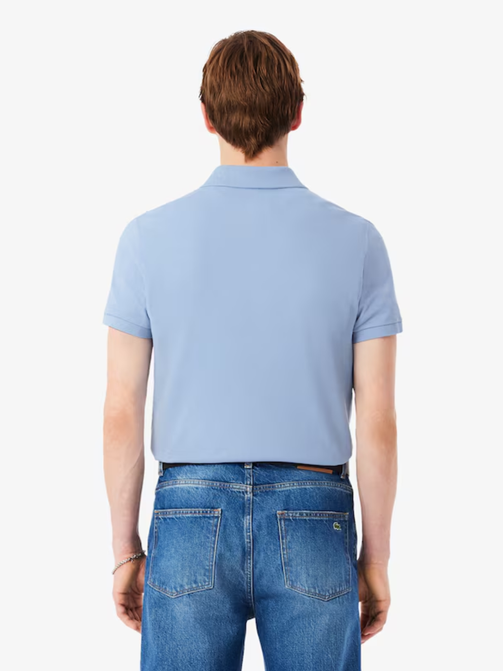 LACOSTE Slim Fit L.12.12 Original Polo Shirt Light Blue