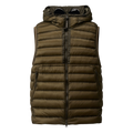 Cp Company D.D Shell Down Gilet In Butternut Brown
