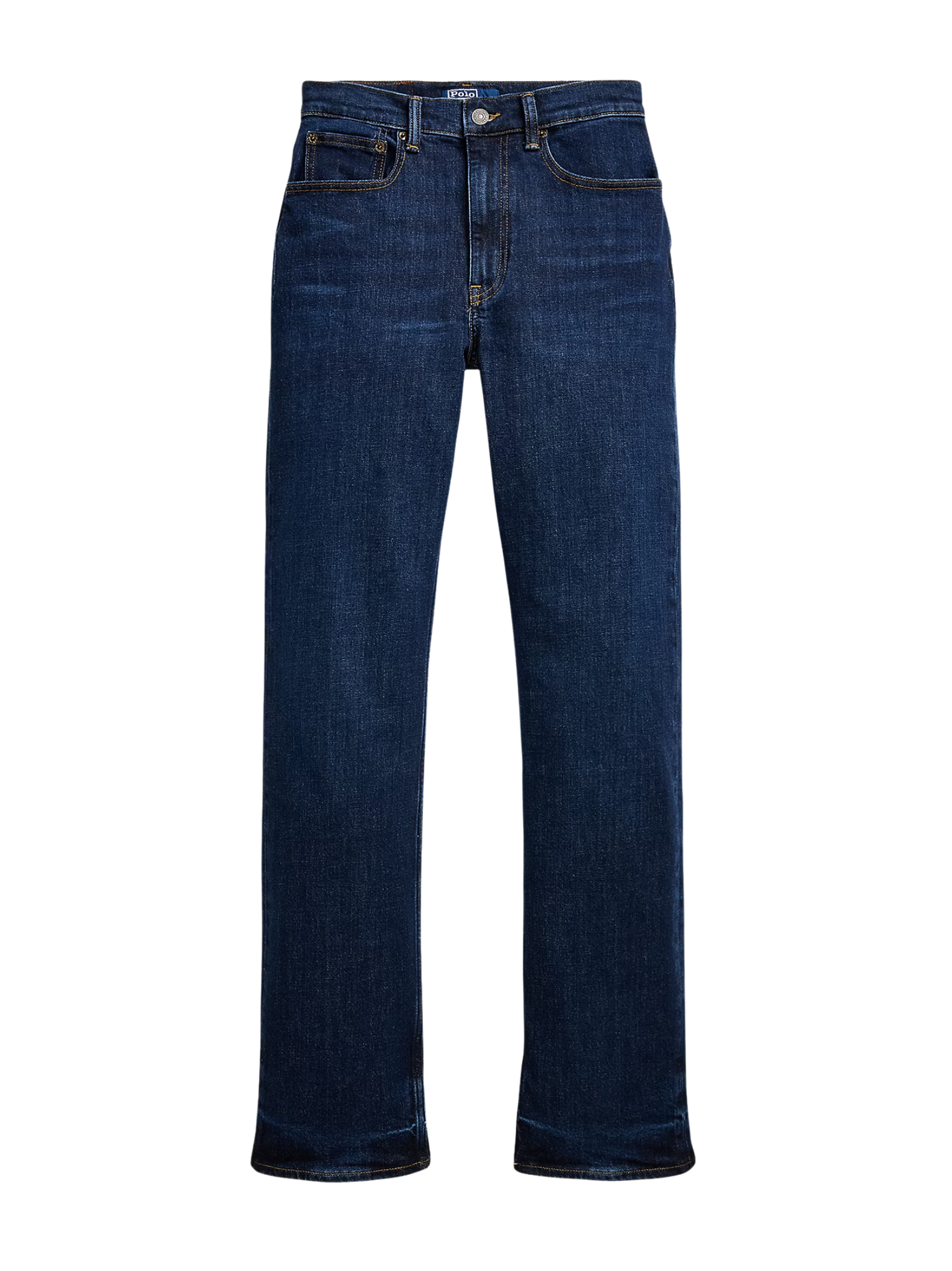 RALPH LAUREN WOMEN High-Rise Straight Jeans Nazas Wash