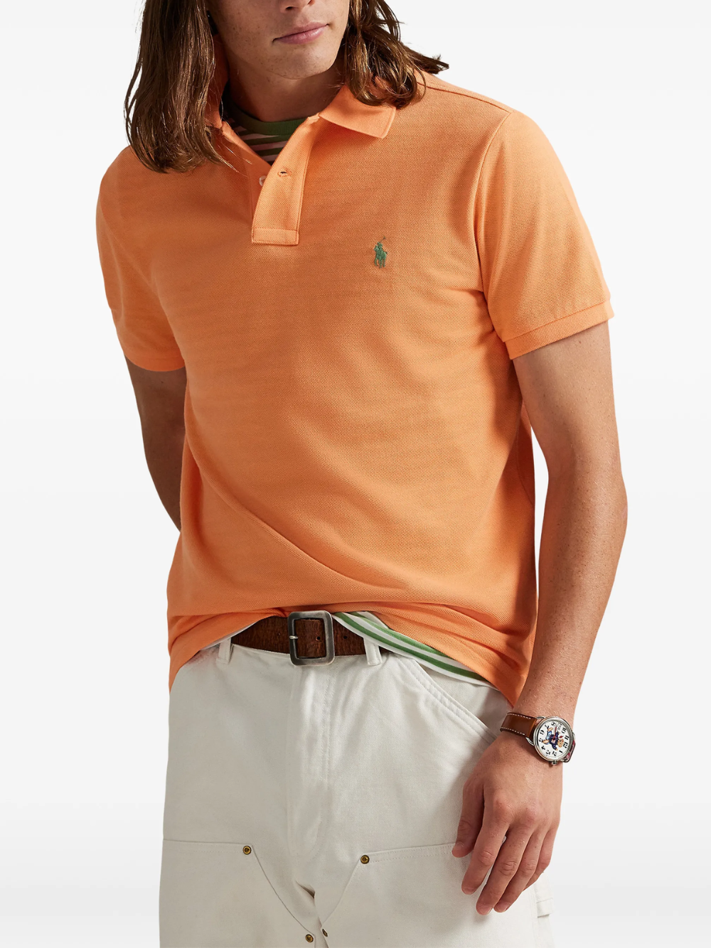 RALPH LAUREN The Iconic Mesh Pompano Orange