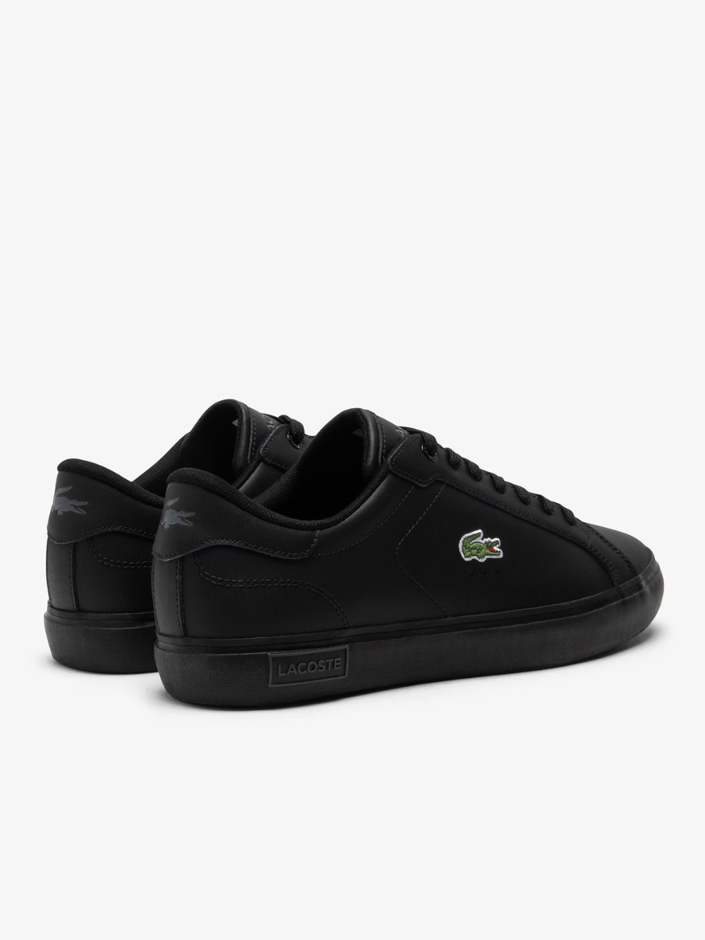 LACOSTE Powercourt Leather Sneakers Black