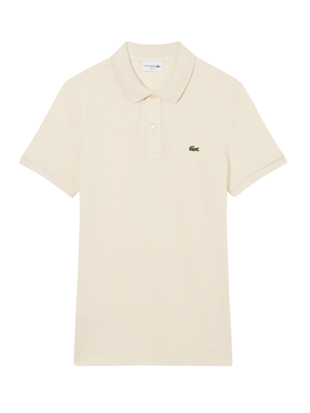 LACOSTE Slim Fit L.12.12 Original Polo Shirt Beige