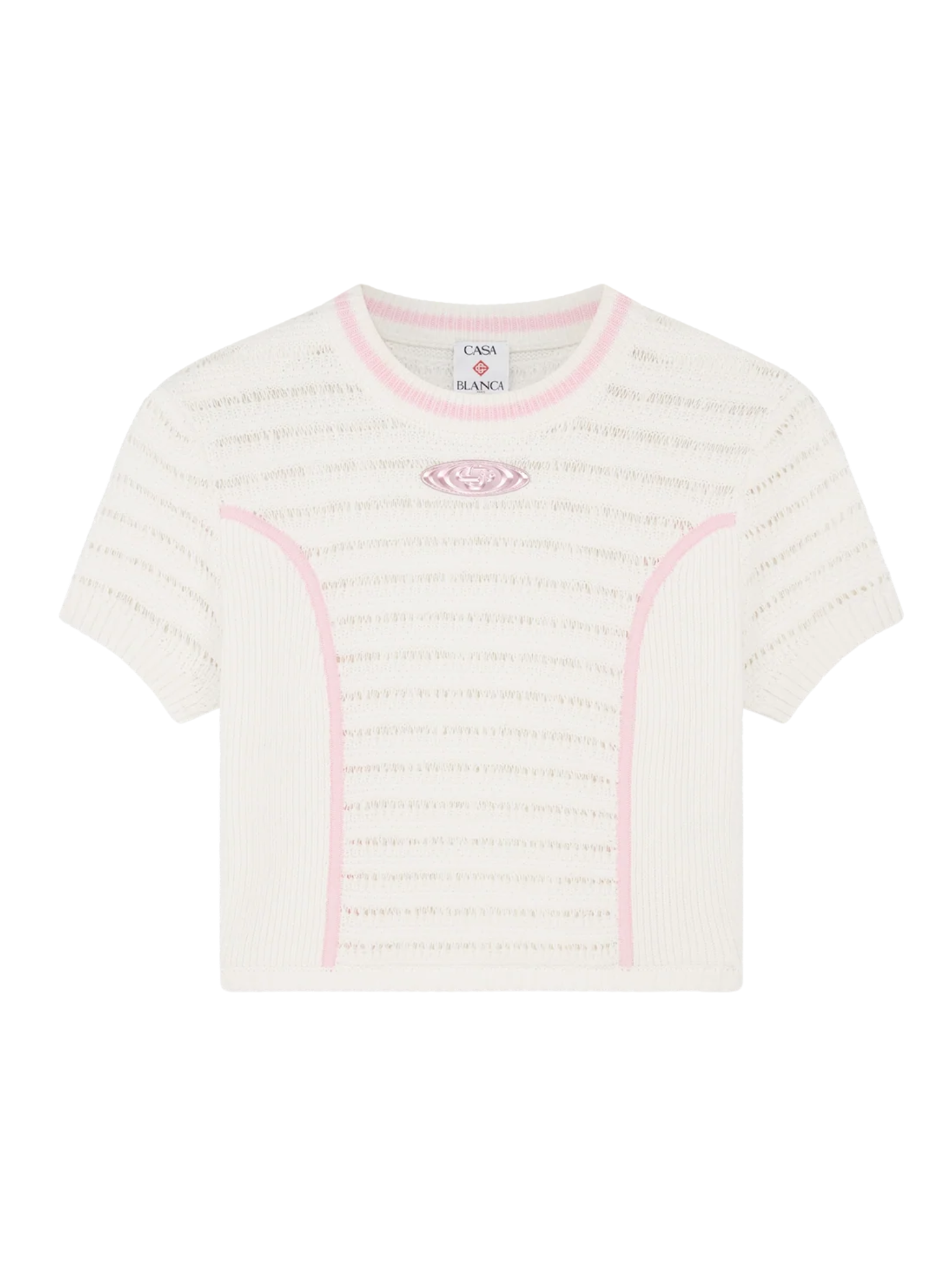 CASABLANCA WOMEN Bourgeoise Girl Top White