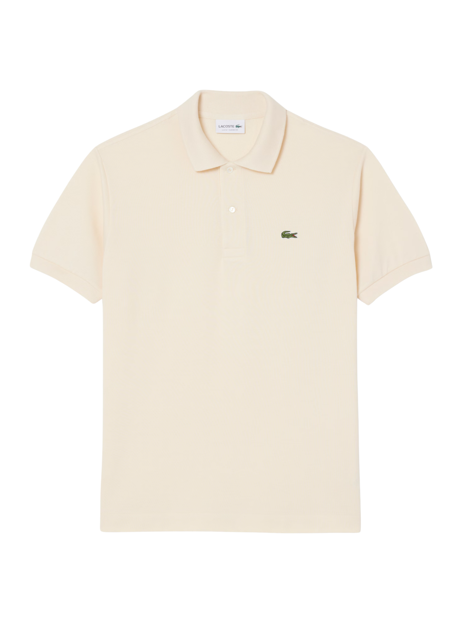 LACOSTE Classic Fit L.12.12 Original Polo Shirt Beige
