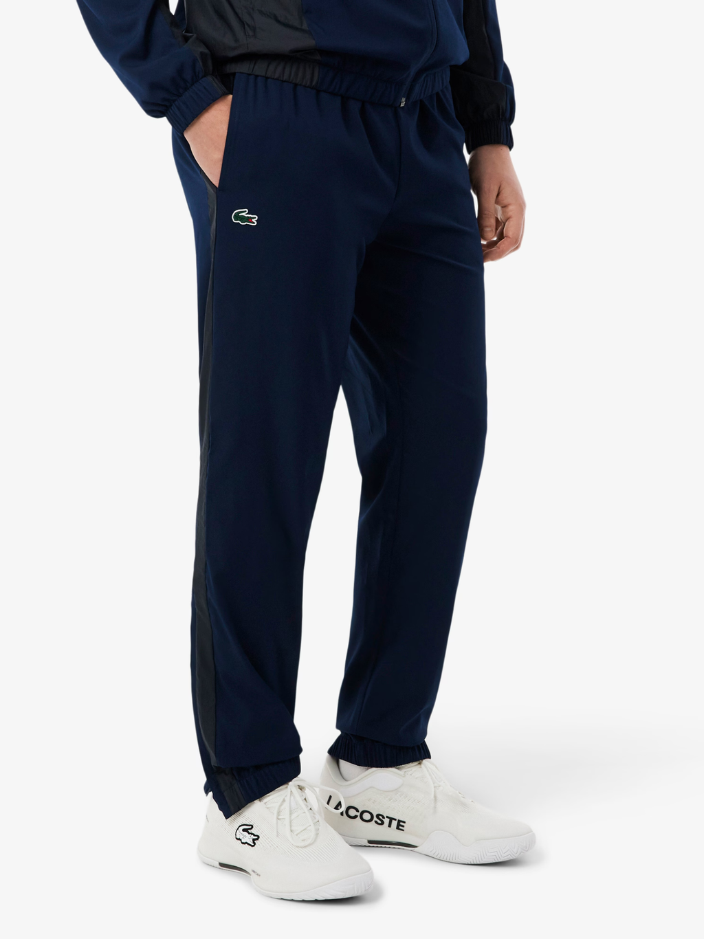 LACOSTE Tennis Water-Repellent Tracksuit Navy