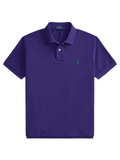 RALPH LAUREN The Iconic Custom Slim Fit Mesh Polo Medieval Purple