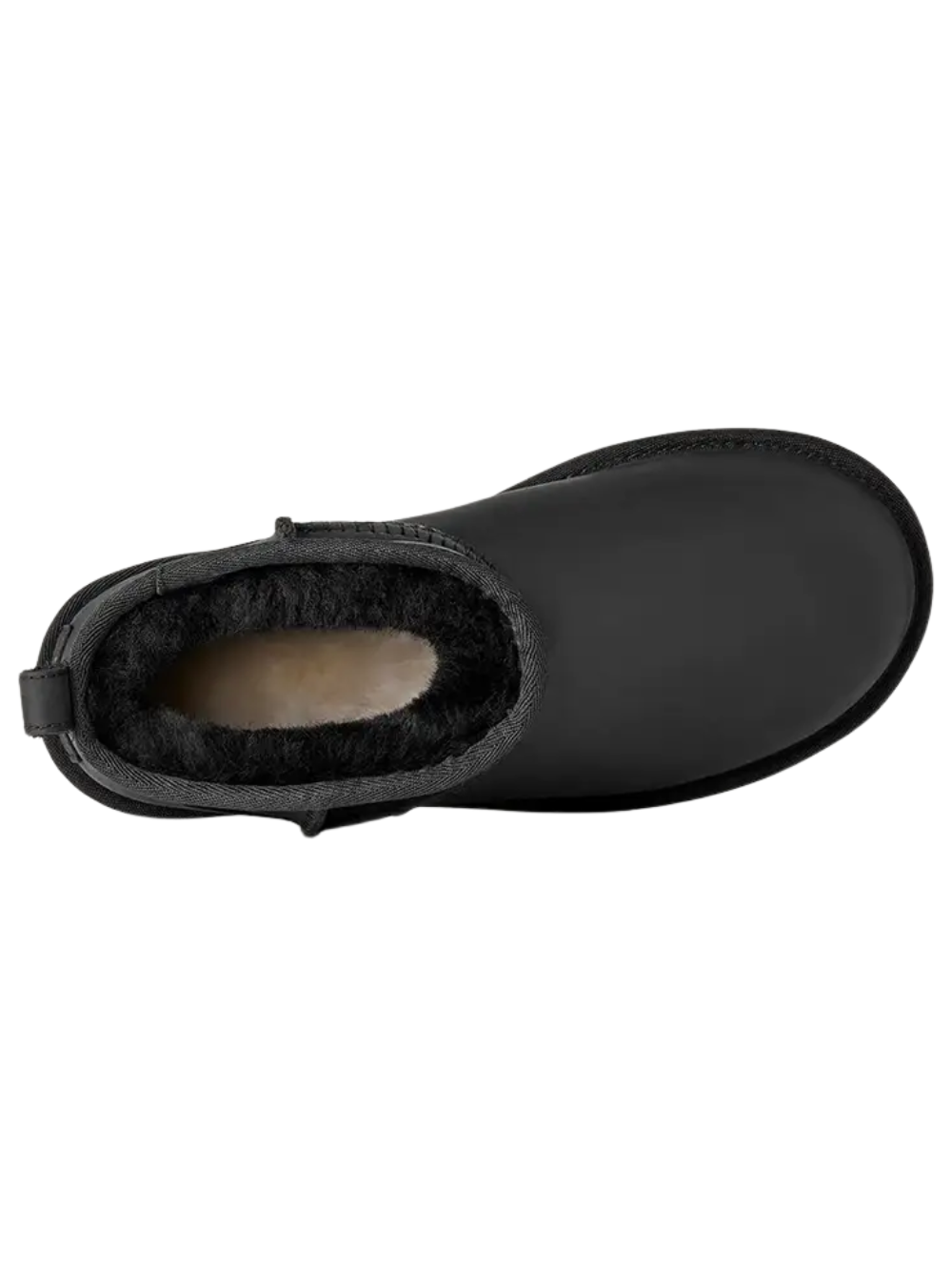UGG WOMEN Classic Ultra Mini Leather Boot Black