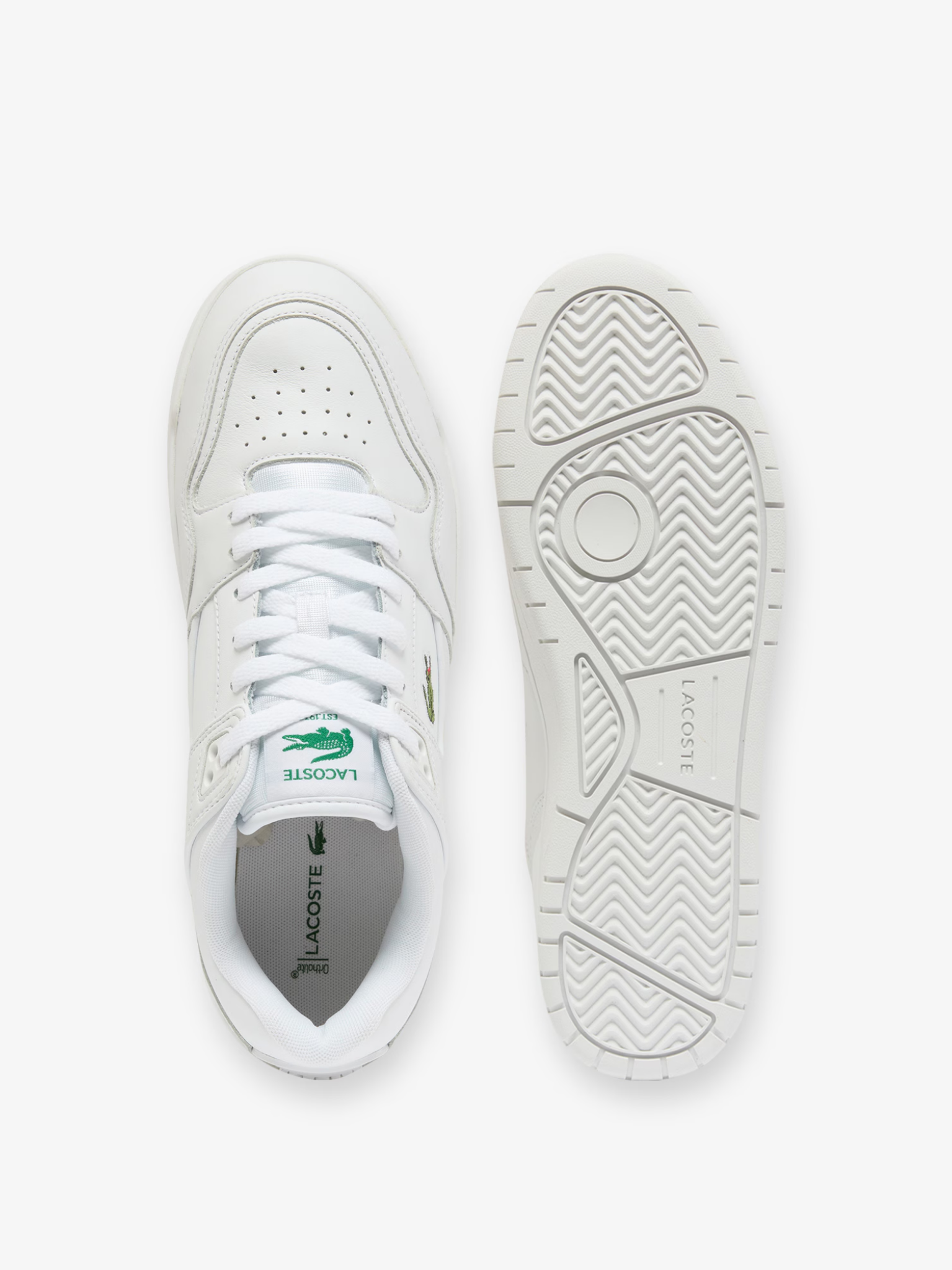 LACOSTE Courtcage Set Leather Sneakers White