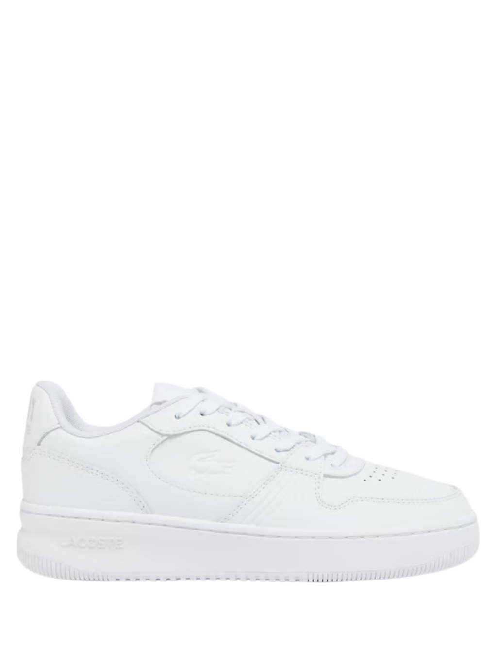 LACOSTE WOMEN L001 Set Leather Sneakers White