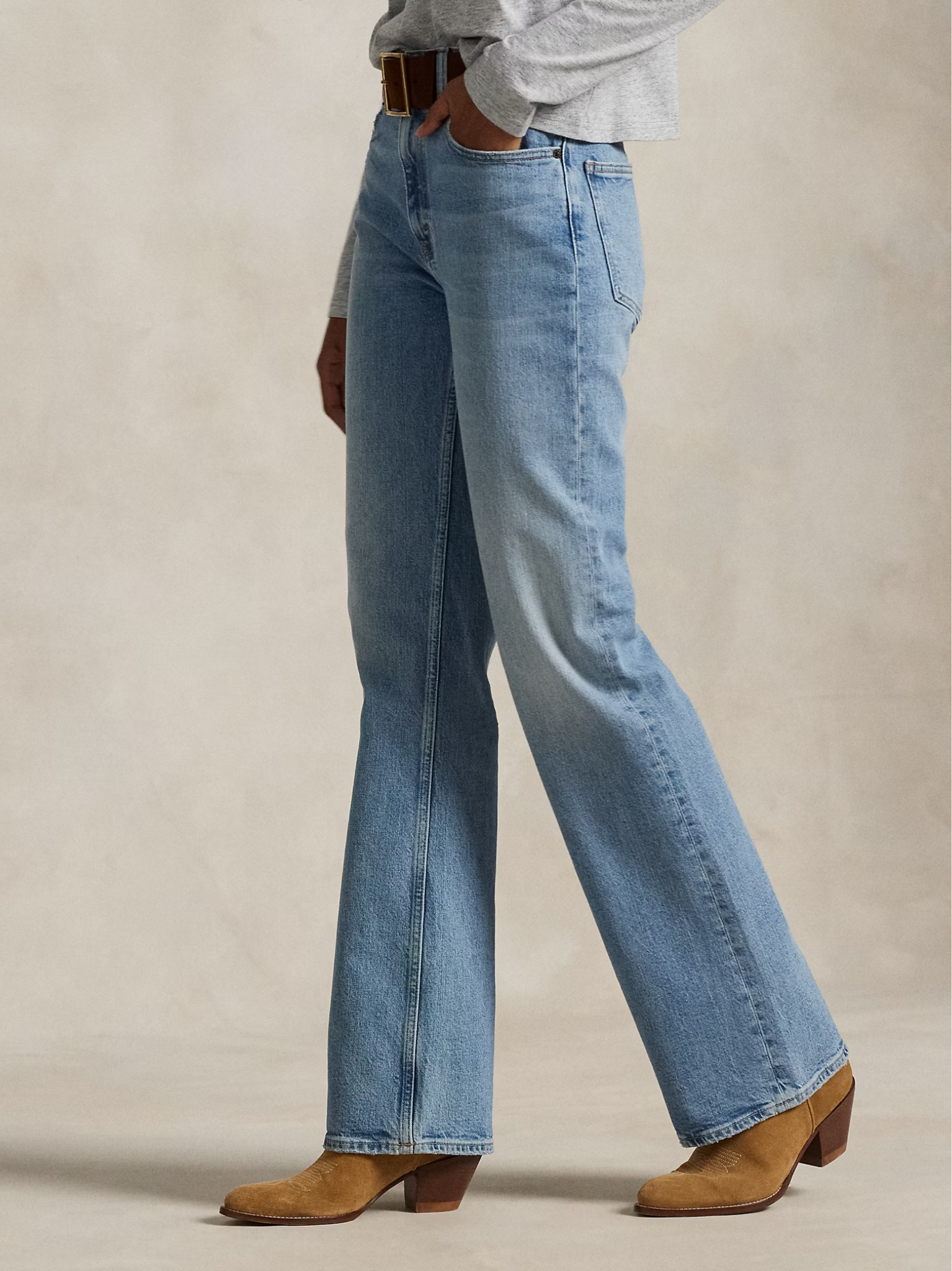RALPH LAUREN WOMEN Boot Jeans Bruini Wash