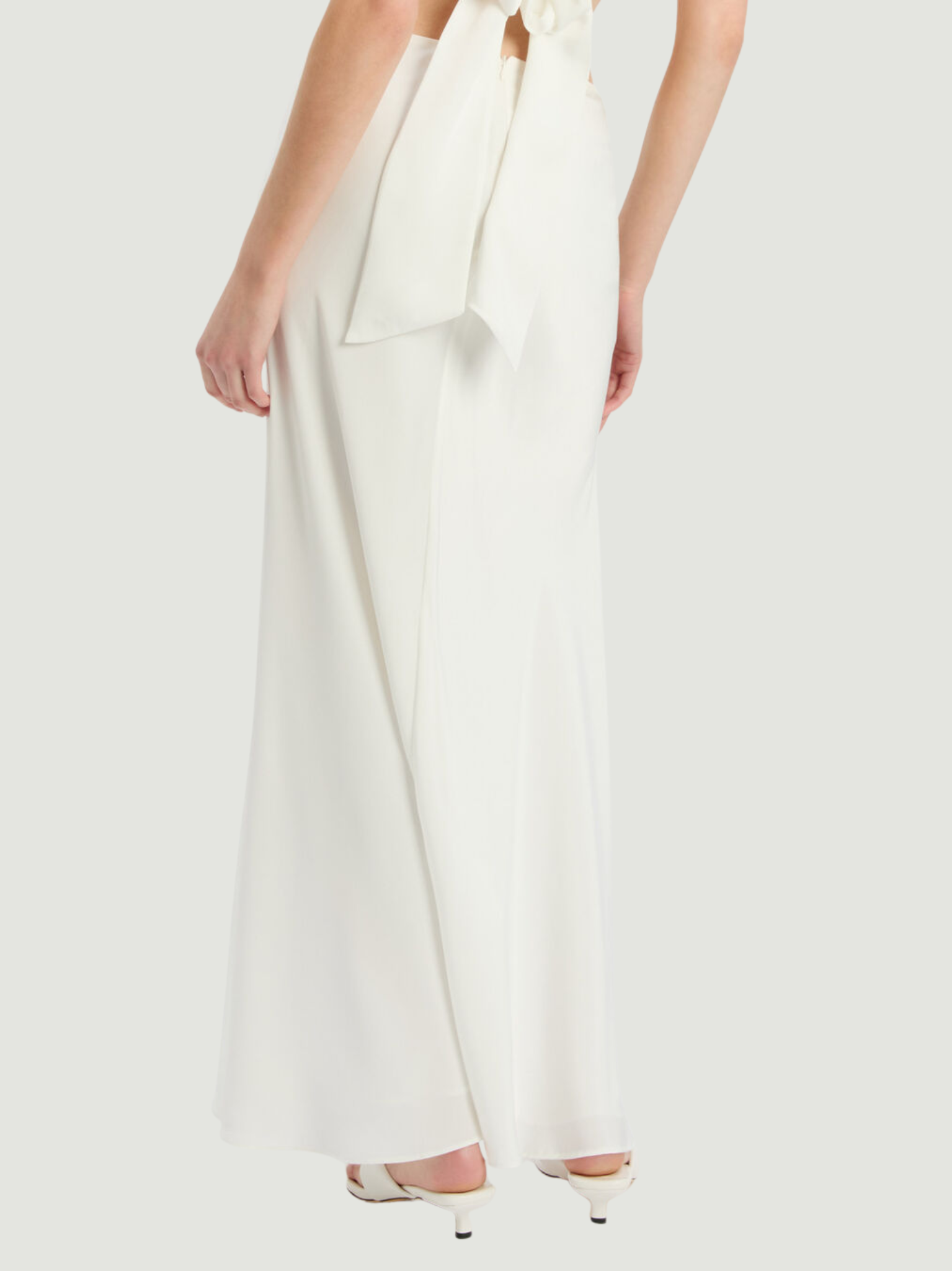 BARDOT WOMEN Dylan Split Front Maxi Skirt Orchid White
