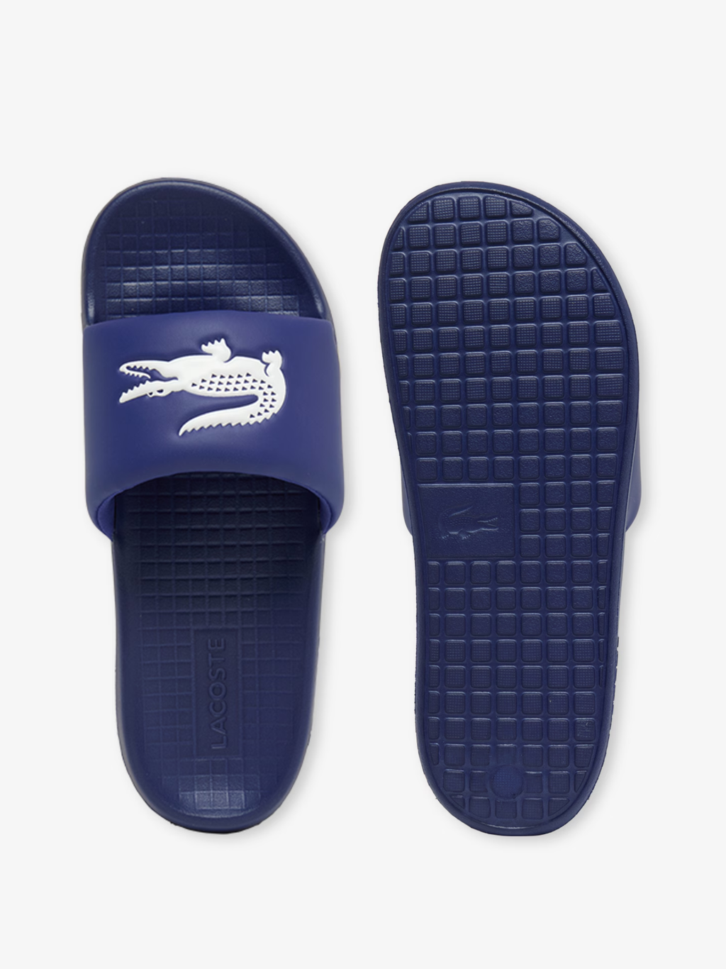 LACOSTE Serve Slide 1.0 Navy/White