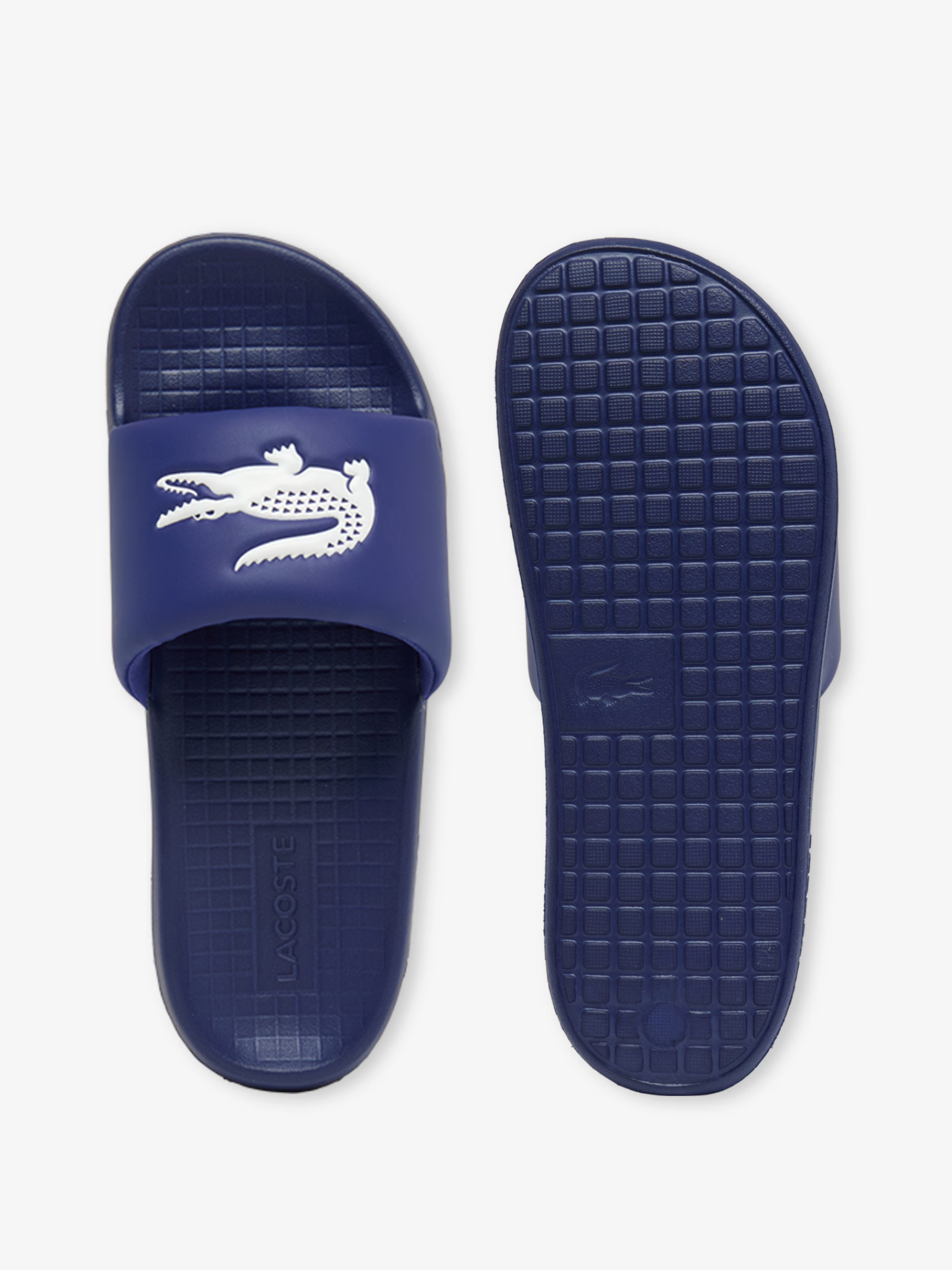 LACOSTE Serve Slide 1.0 Navy/White