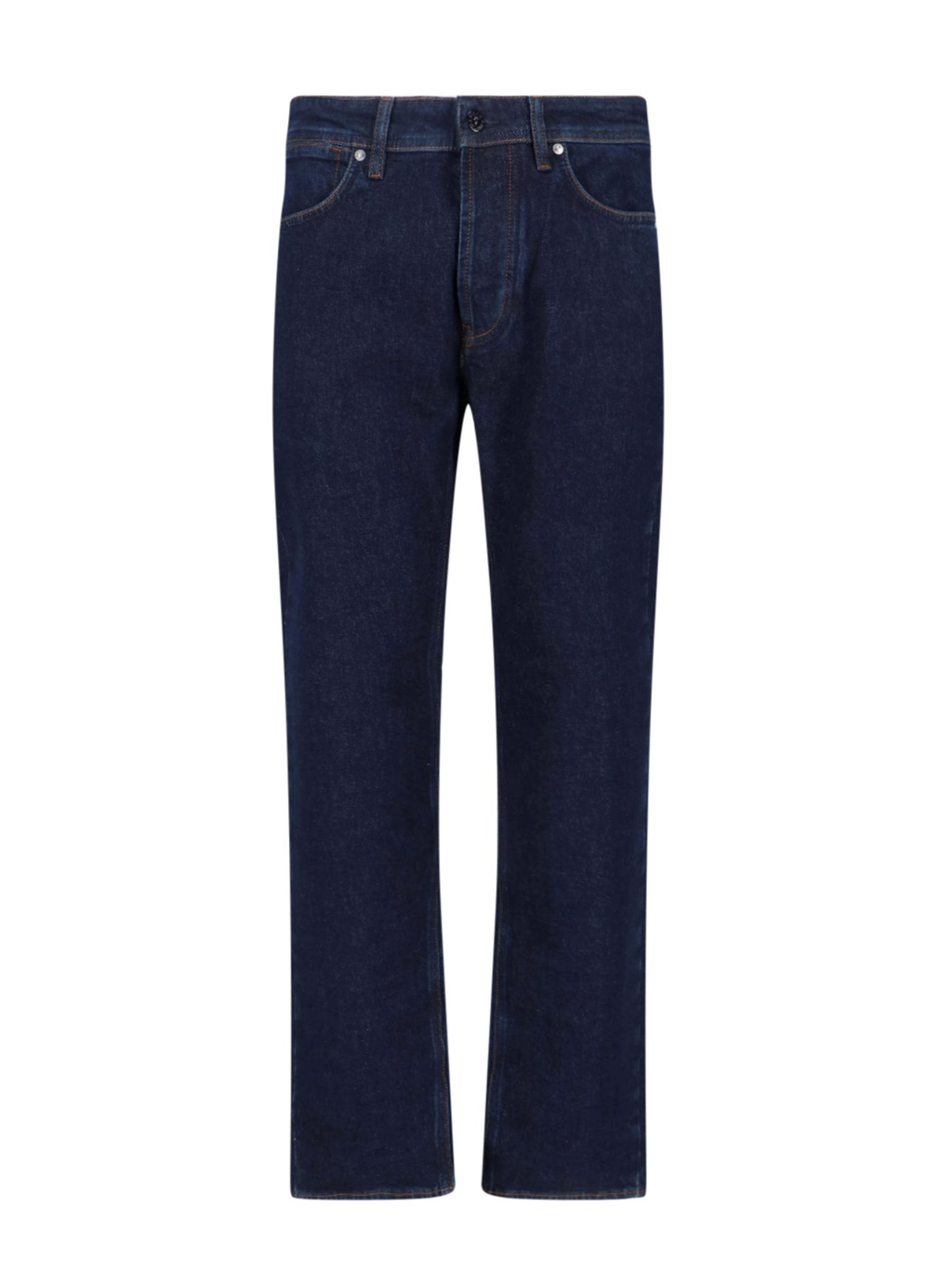 STONE ISLAND Logo Patch Slim Fit Jeans Blue