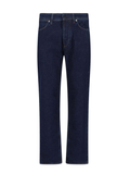 STONE ISLAND Logo Patch Slim Fit Jeans Blue