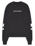 WHITE NOISE Classic Logotype Sweatshirt Black