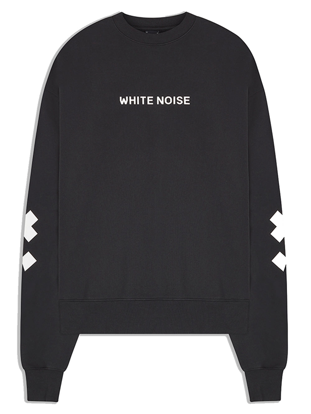 WHITE NOISE Classic Logotype Sweatshirt Black
