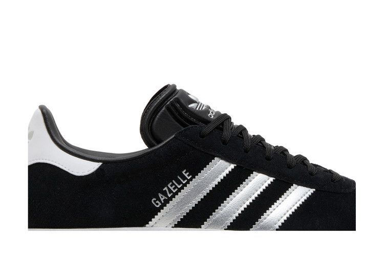 adidas Gazelle Black Silver Metallic (Women's)