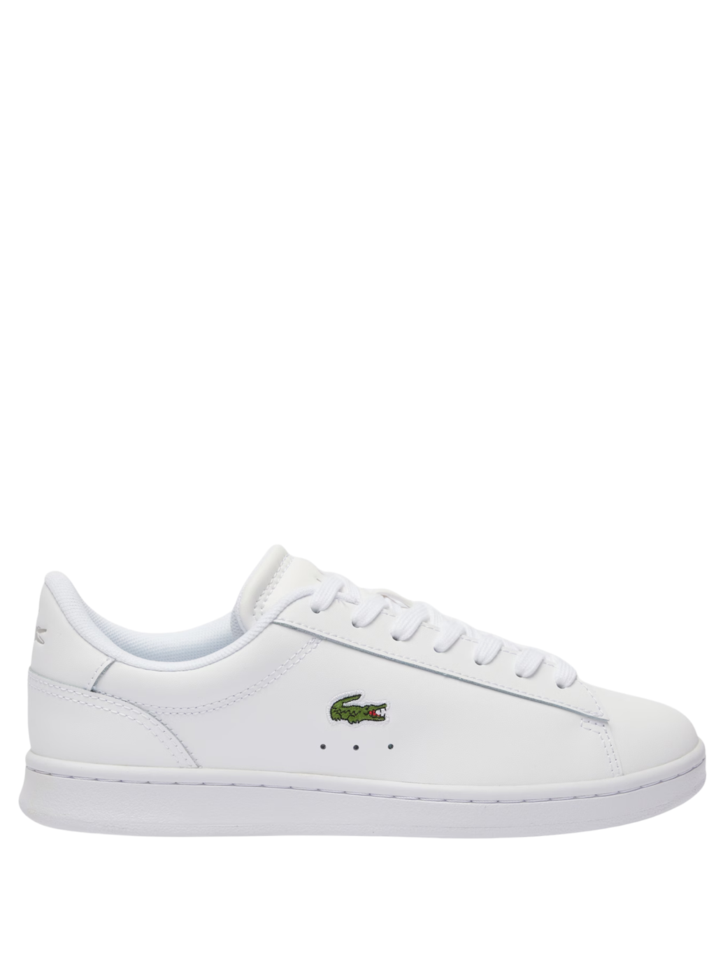LACOSTE WOMEN Carnaby Set Leather Sneakers White