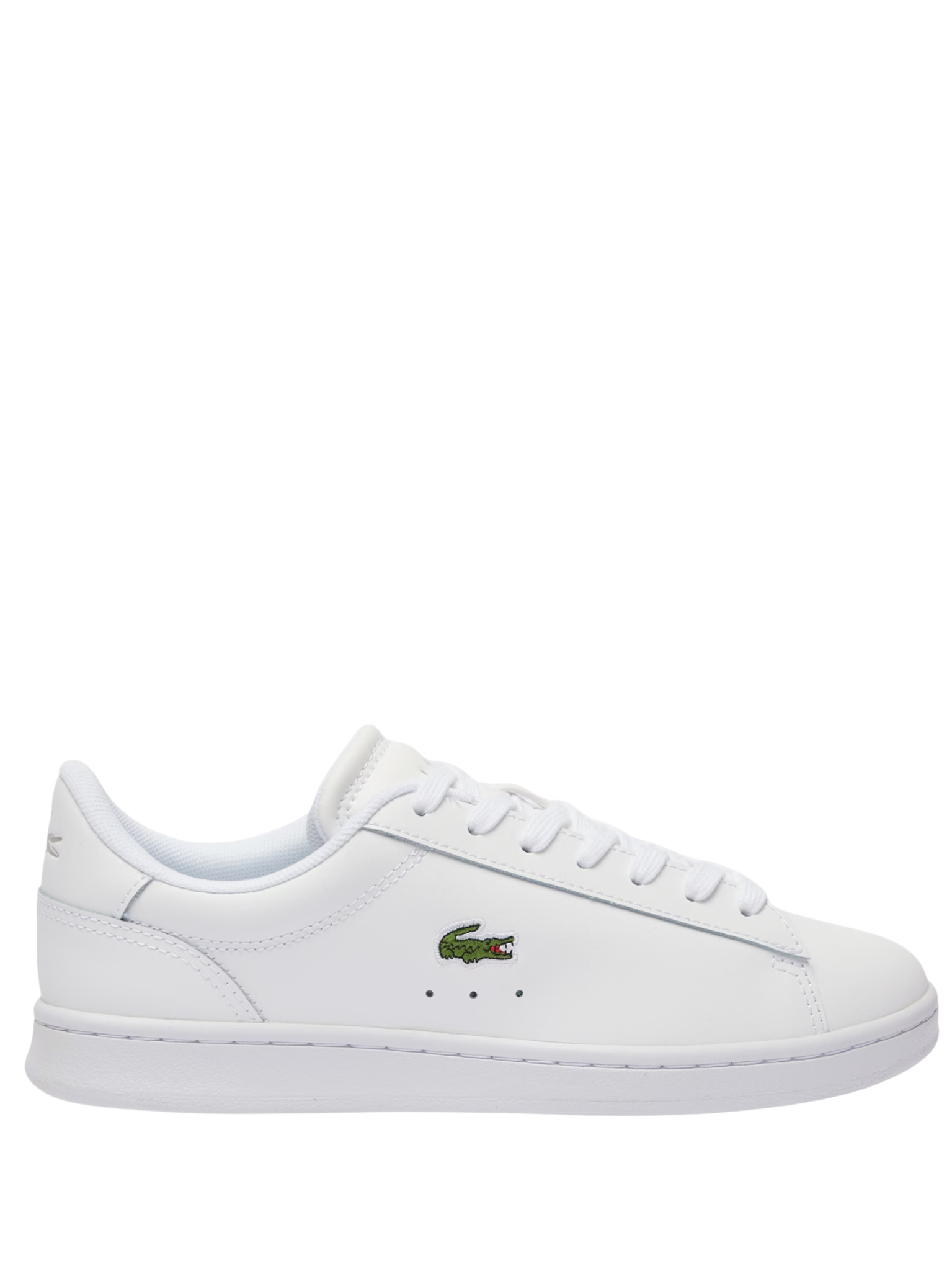 LACOSTE WOMEN Carnaby Set Leather Sneakers White