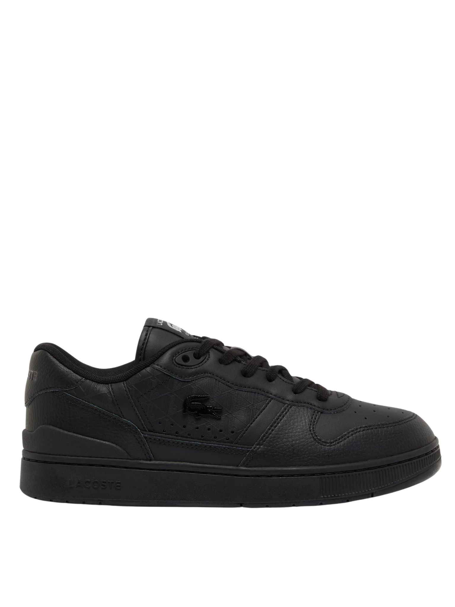 LACOSTE T-Clip Set Leather Sneakers Black