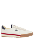 LACOSTE Aura Leather Sneakers White/Navy/Red