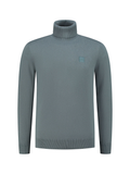BOSS Akiro Rollneck Sweater Blue