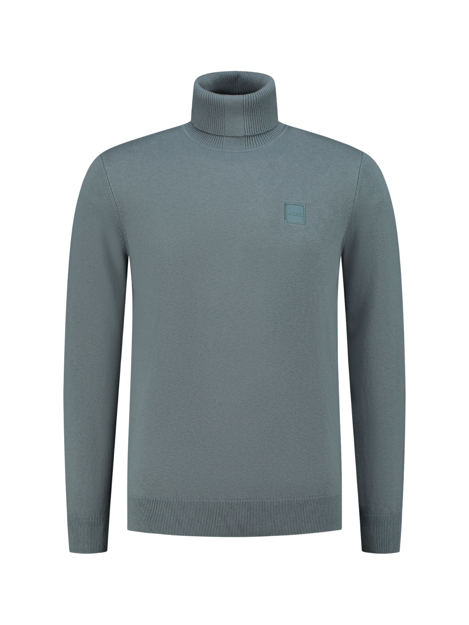 BOSS Akiro Rollneck Sweater Blue