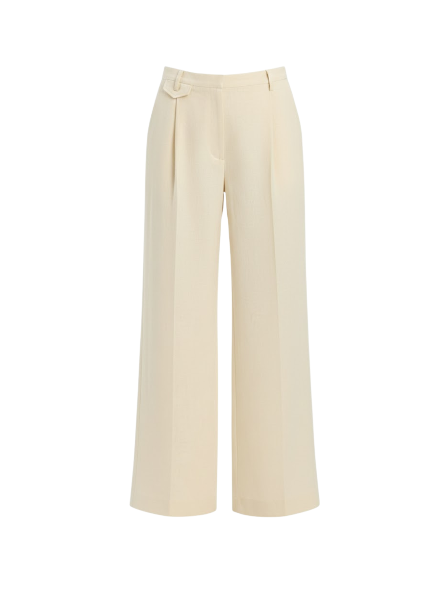 BARDOT WOMEN Geordy Hipster Linen Pants Eggnog