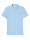LACOSTE Slim Fit L.12.12 Piqué Polo Shirt Pale Blue