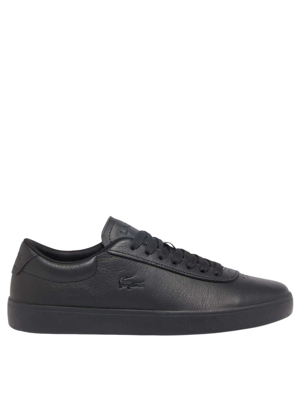 LACOSTE Baseshot Evo Leather Sneakers Black/Black