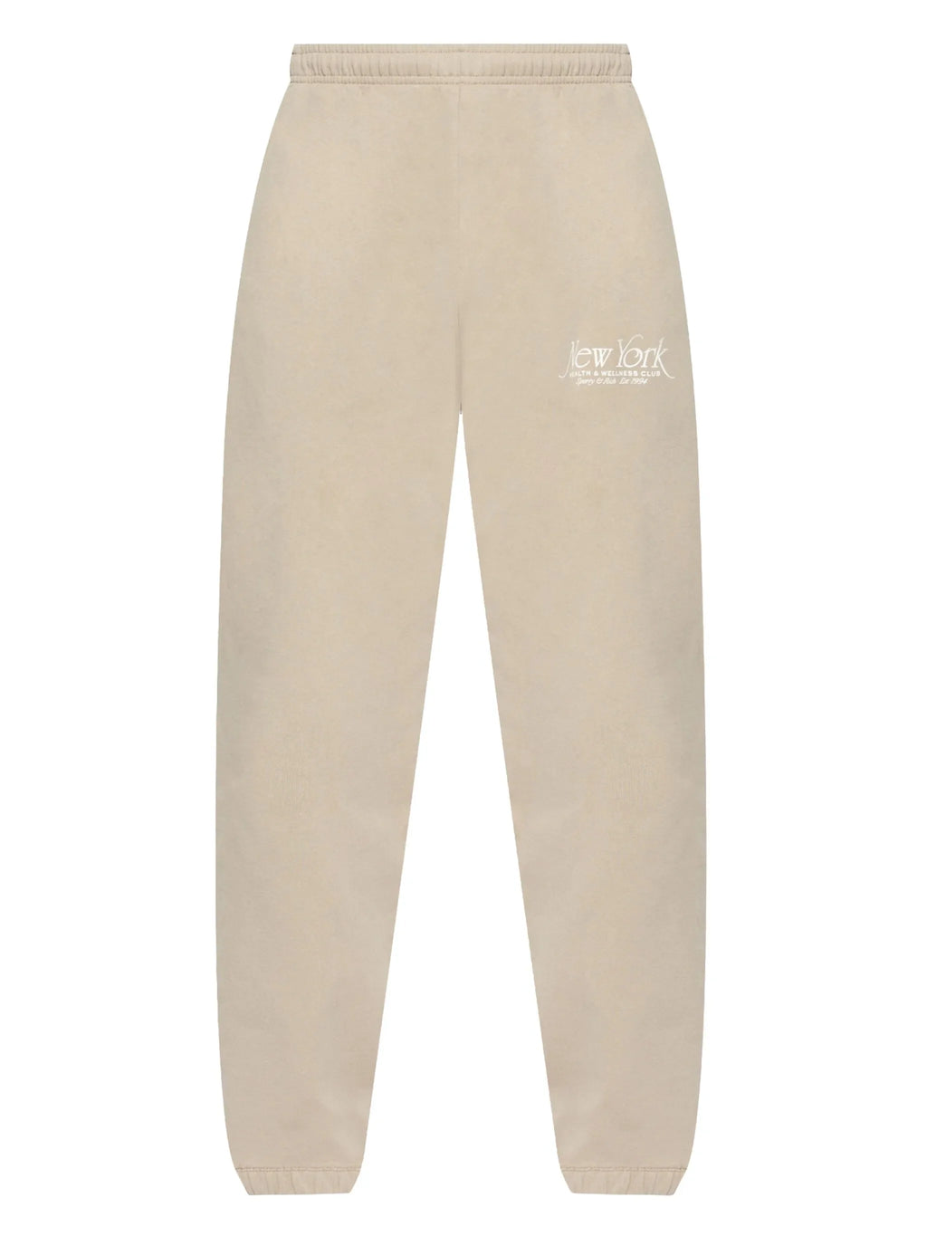 SPORTY & RICH WOMEN NY 94 Sweatpants Elephant/White