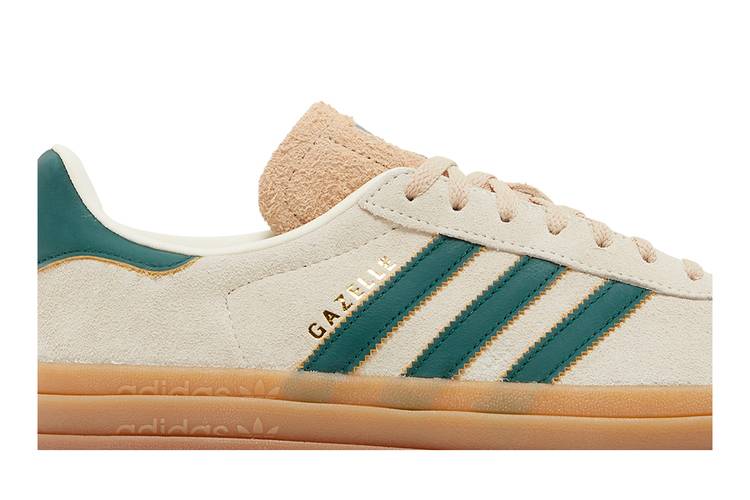 adidas Gazelle Bold Magic Beige Collegiate Green (Women's)