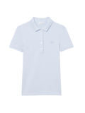 LACOSTE WOMEN L.12.D Slim Fit Stretch Piqué Polo Shirt Light Blue