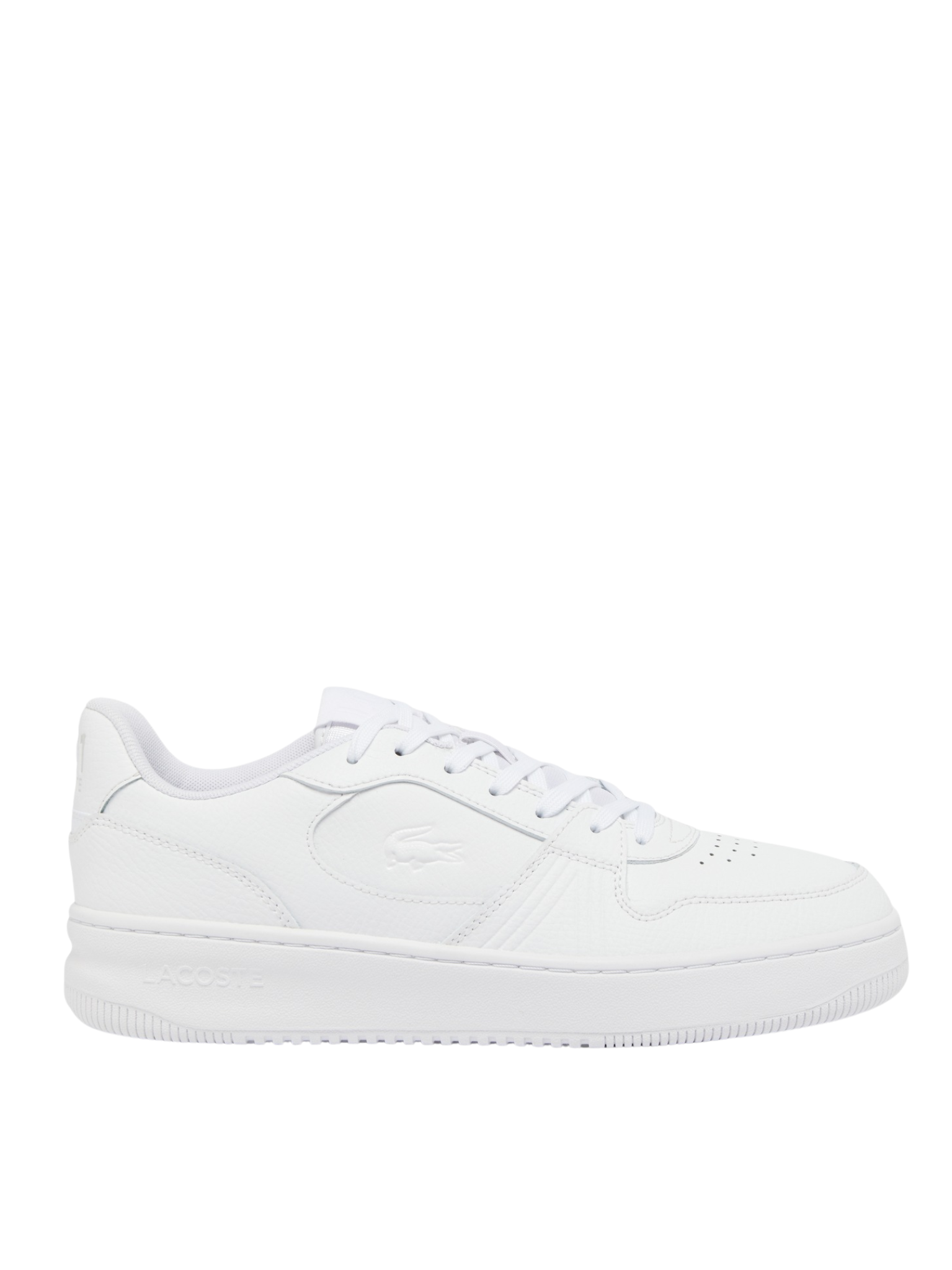 LACOSTE L001 Set Leather Sneakers White
