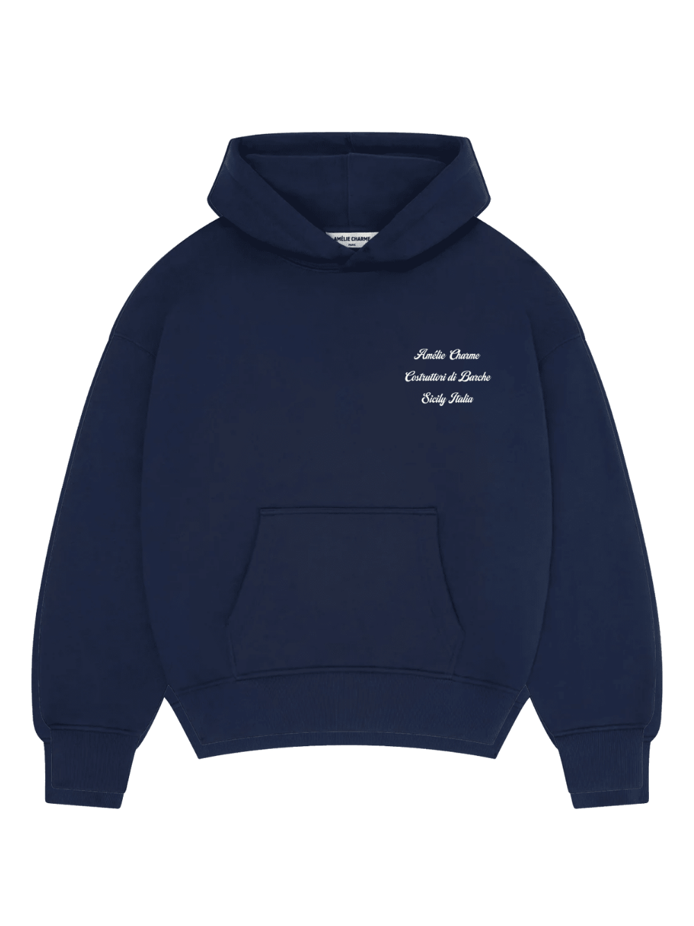 AMÉLIE CHARME French Riviera Hoodie Navy