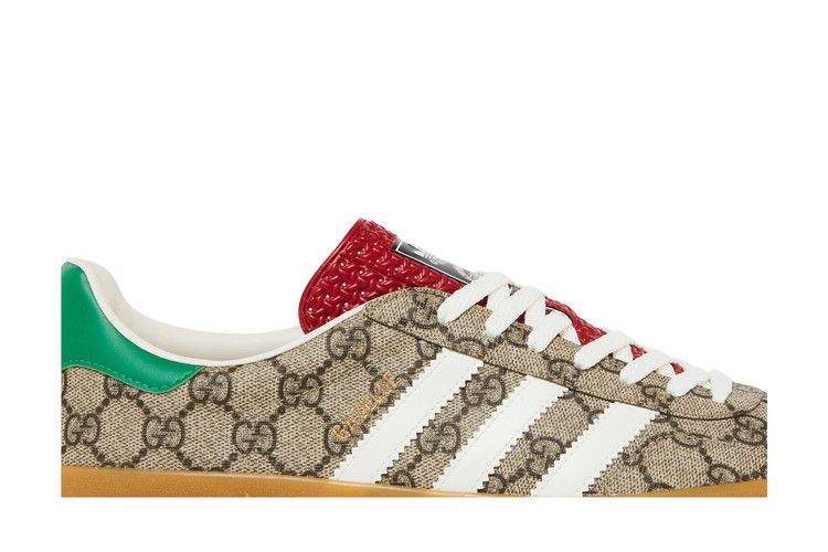 adidas x Gucci Gazelle Beige GG Monogram