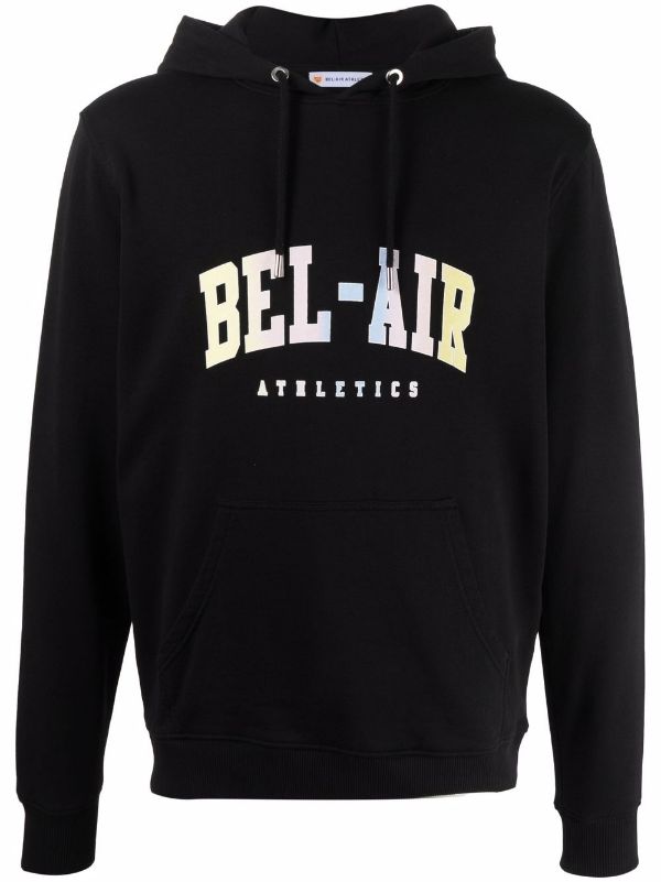 BEL-AIR ATHLETICS Logo Hoodie Black