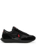 RALPH LAUREN Train 89 Panelled Trainers Triple Black