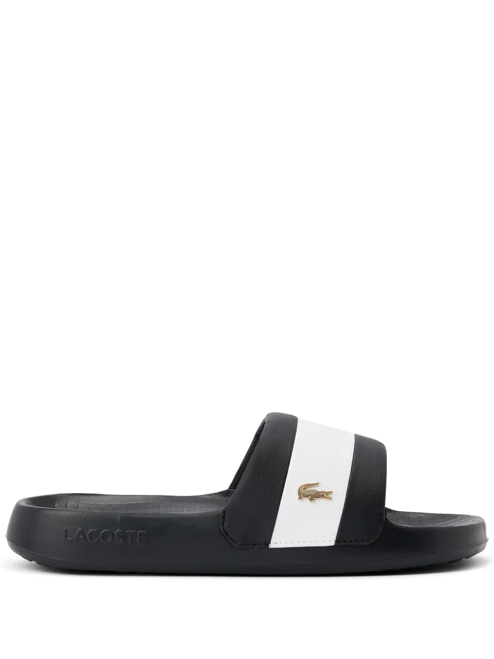 LACOSTE WOMEN Serve Hybrid Slides Black